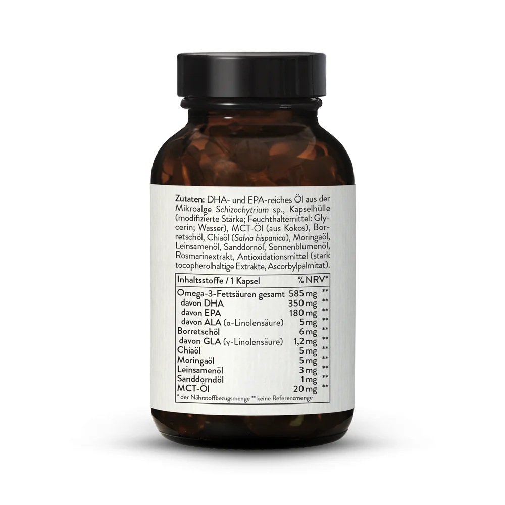 Oomega 3 kompleks (DHA, EPA, ALA, GLA) - Pilt 3